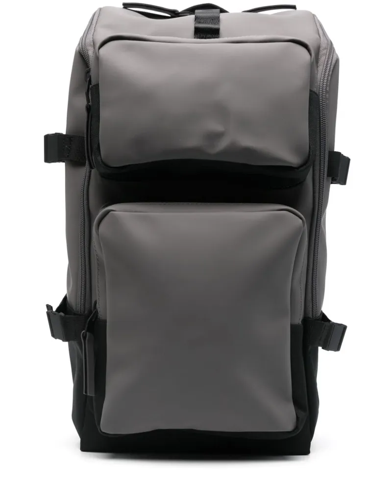 RAINS Matte Rucksack - Grau Grau