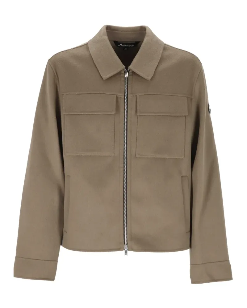 Moose Knuckles Jacke mit Reißverschluss - Nude Nude