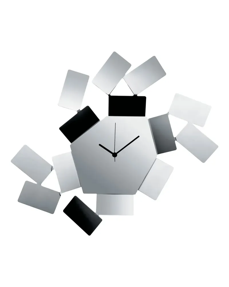 Alessi La Stanza dello Scirocco Wanduhr - Grau Grau