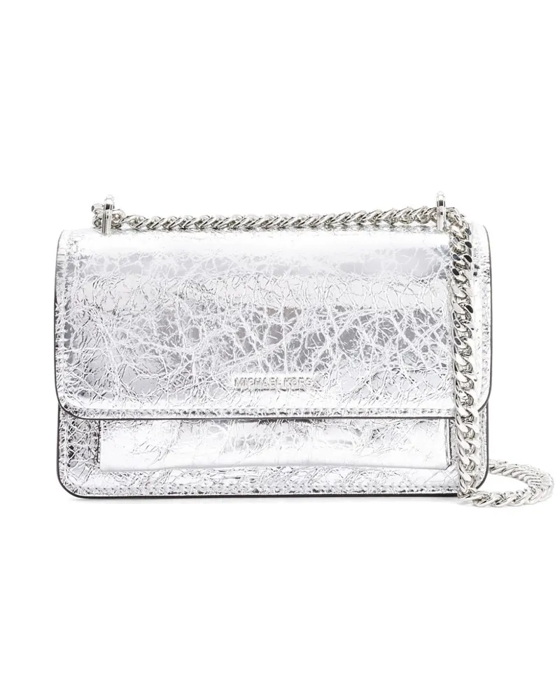 Michael Kors Schultertasche aus Leder - Silber Silber