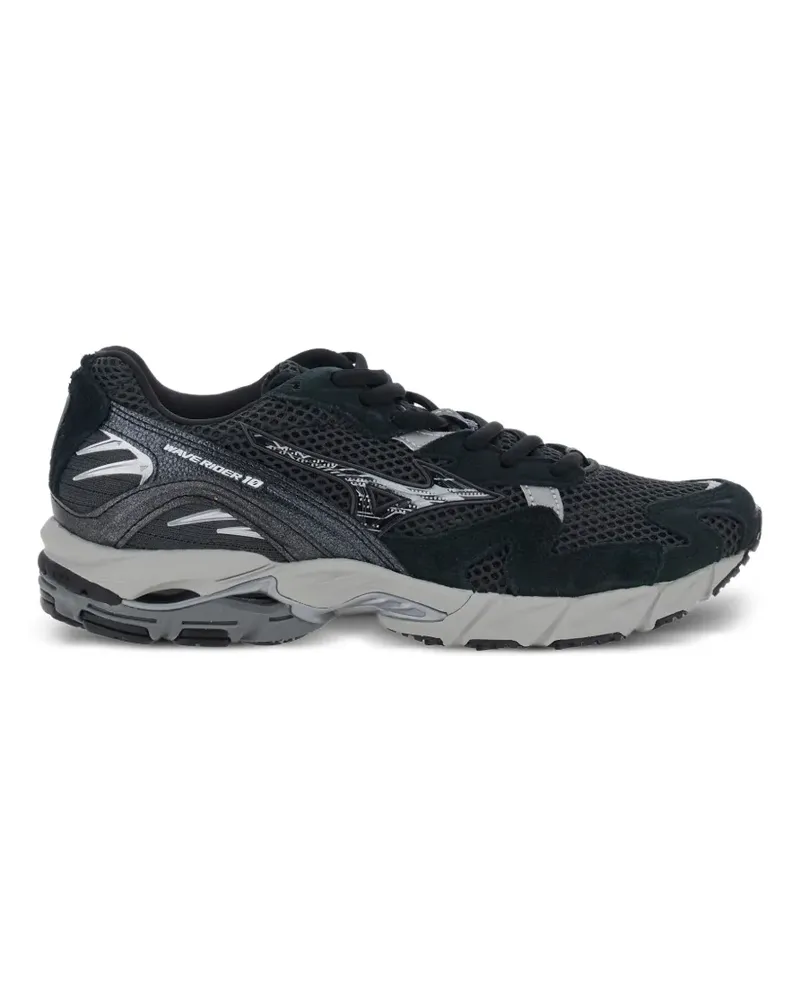Mizuno Wave Rider Sneakers - Schwarz Schwarz