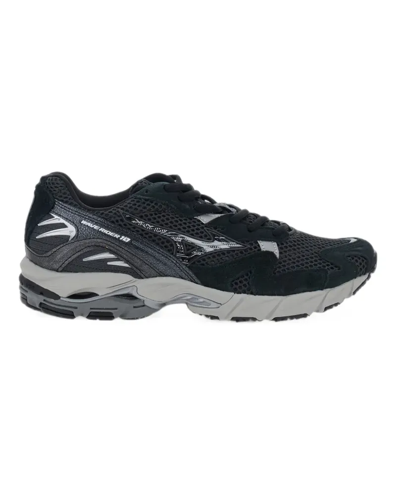 Mizuno Wave Rider Sneakers - Schwarz Schwarz