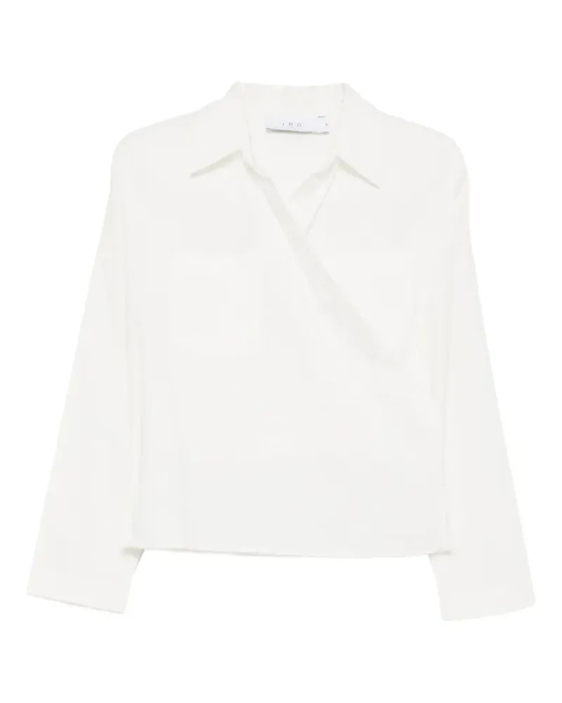 IRO Hemd mit Wickeltasche - Weiß Weiß