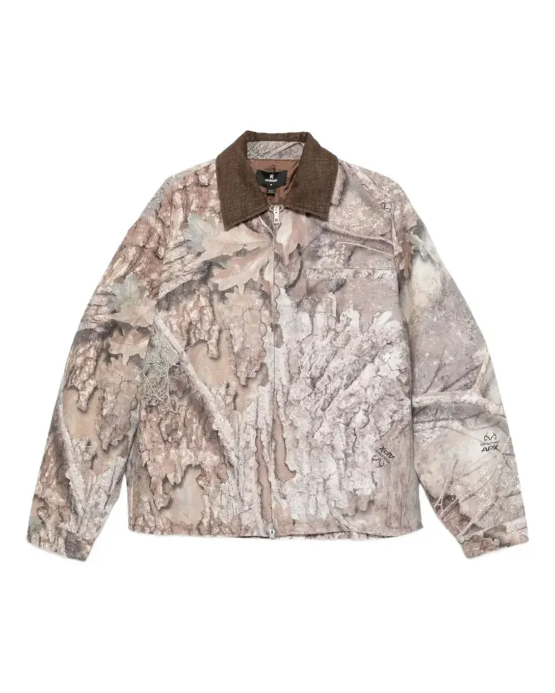 REPRESENT Realtree Jacke mit Camouflage-Print - Grau Grau