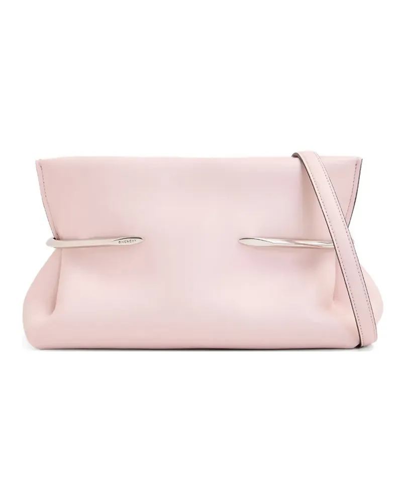 Givenchy Pinch Soft leather clutch bag - Rosa Rosa