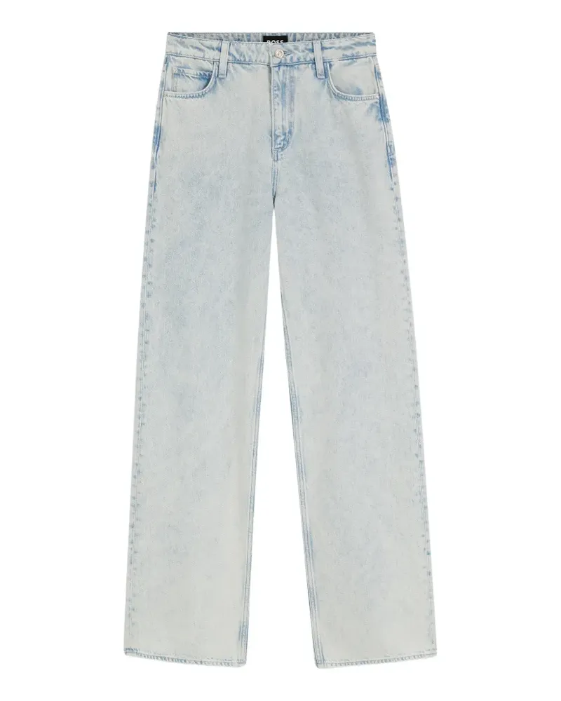 HUGO BOSS Five-Pocket-Jeans - Blau Blau