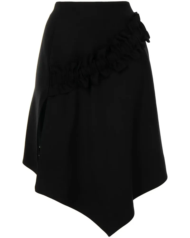 OFF-WHITE Asymmetrischer Rock - Schwarz Schwarz