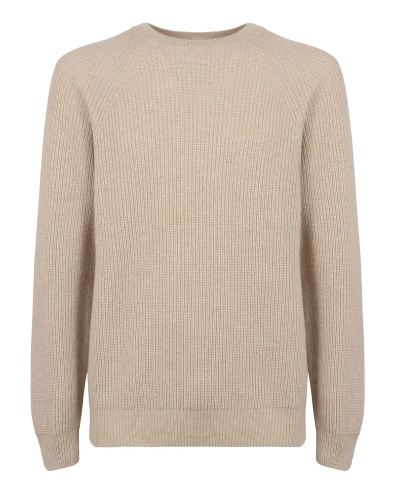 Slowear Pullover mit Rundhalsausschnitt - Nude Nude