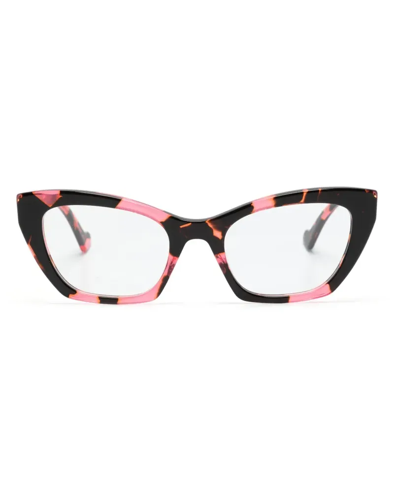 Gucci Brille mit Logo - Rosa Rosa