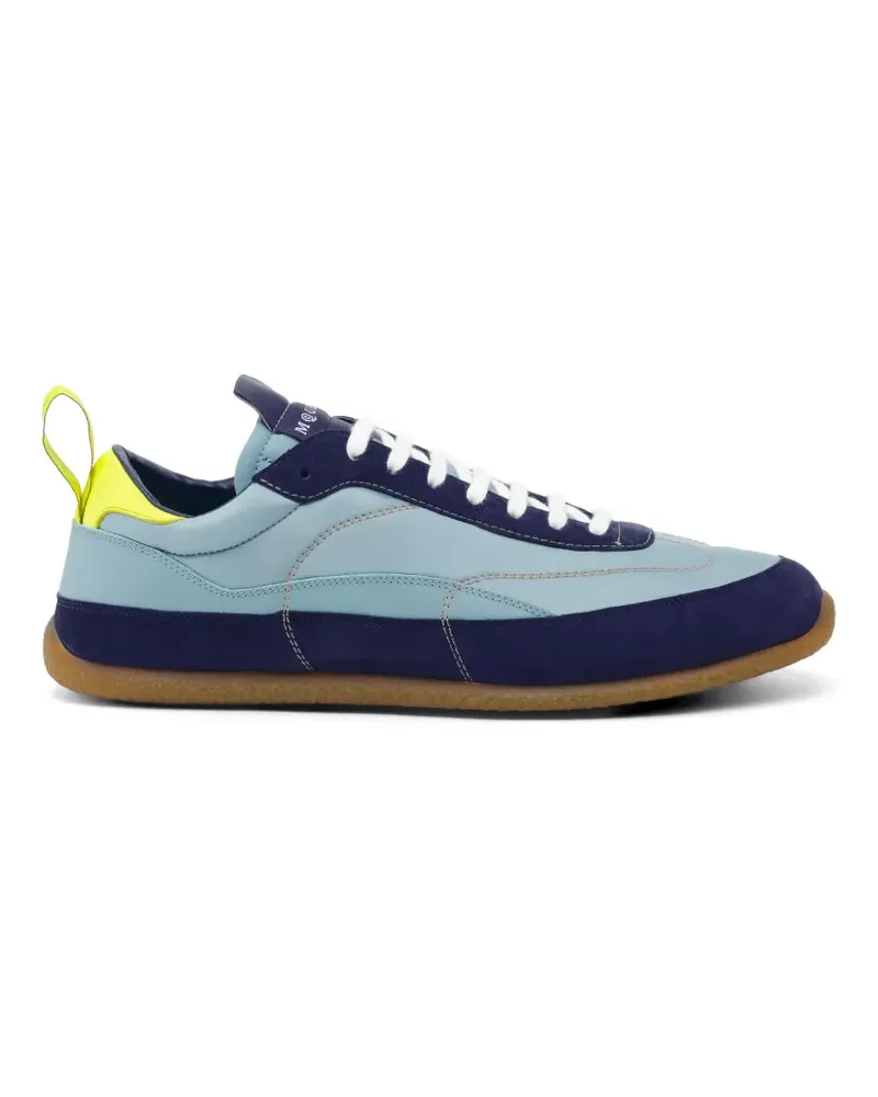 Alexander McQueen EC1 panelled lace-up sneakers - Blau Blau
