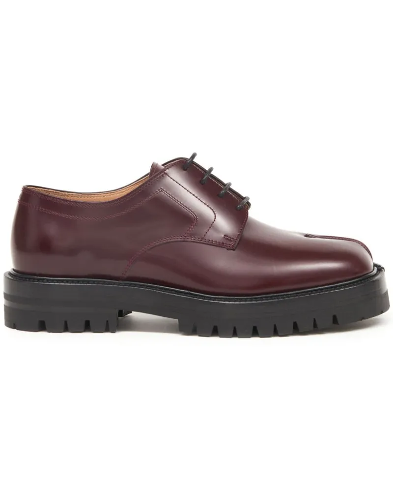 Maison Margiela Tabi Derby-Schuhe mit Schnürung - Rot Rot