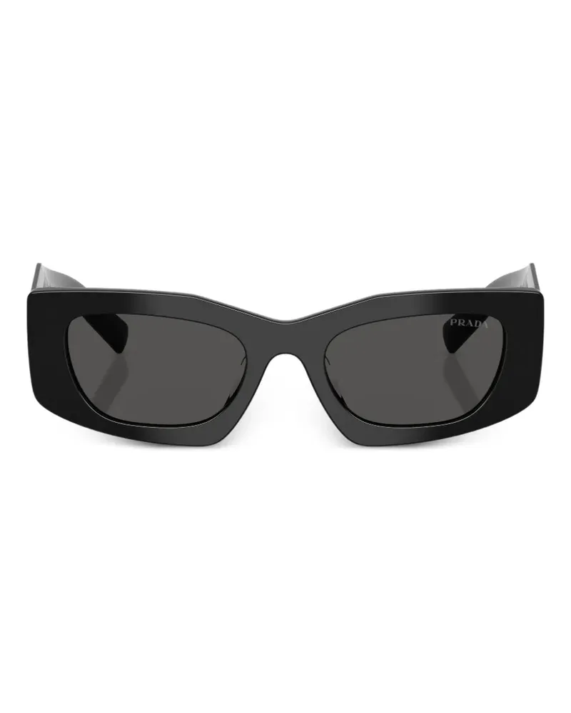 Prada geometric-frame sunglasses - Schwarz Schwarz