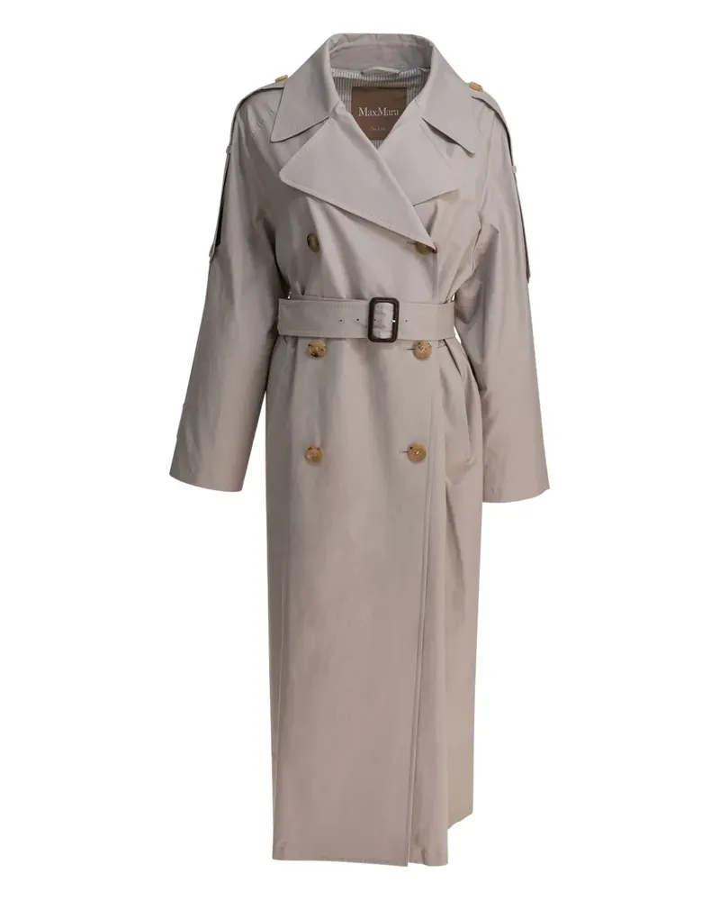 Max Mara Trenchcoat mit Gürtel - Nude Nude