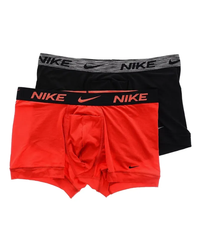 Nike Dri-Fit logo-waistband boxers (set of two) - Schwarz Schwarz