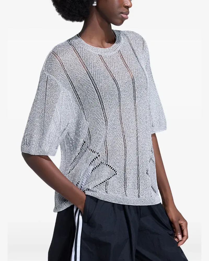 adidas Adilenium Season 5 knitted T-shirt - Grau Grau