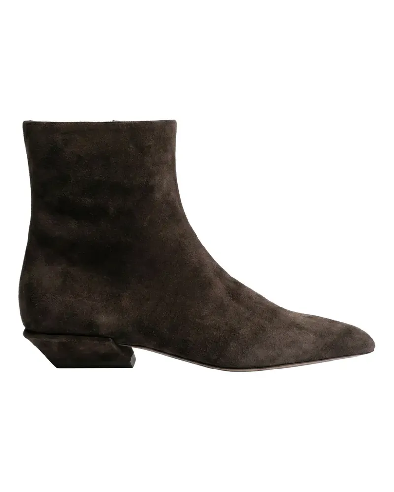 Paris Texas Bettina suede ankle boots - Braun Braun