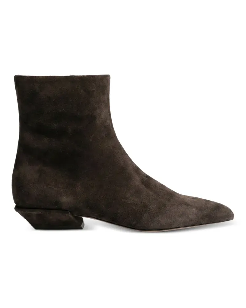 Paris Texas Bettina suede ankle boots - Braun Braun
