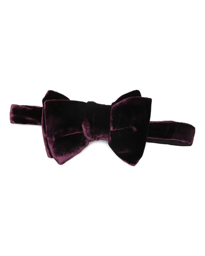 Tom Ford Fliege aus Samt - Violett Violett