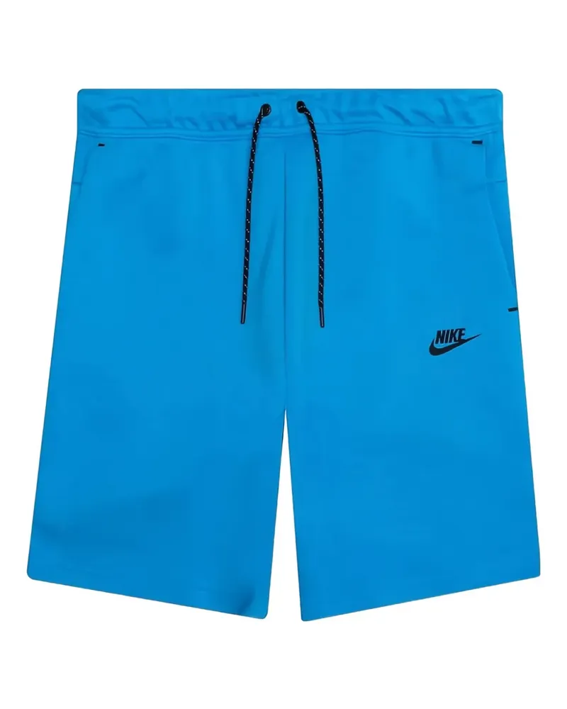 Nike Shorts mit Logo-Print - Blau Blau
