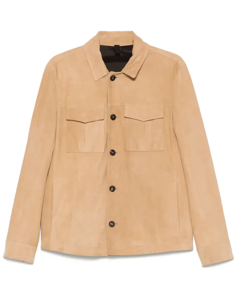 Tagliatore Jacke aus Wildleder - Nude Nude