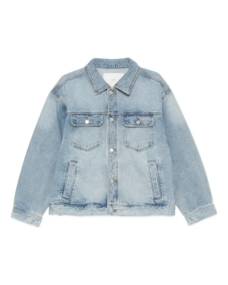 Dunst flap-pocket denim jacket - Blau Blau