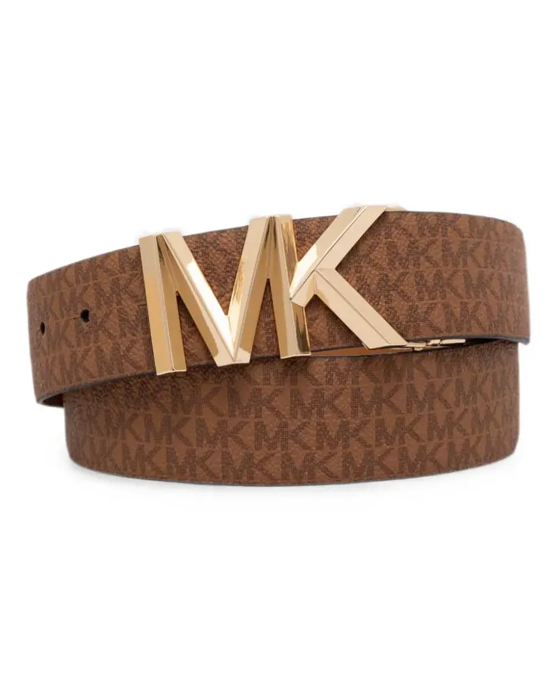 Michael Kors Gürtel mit Monogramm - Braun Braun