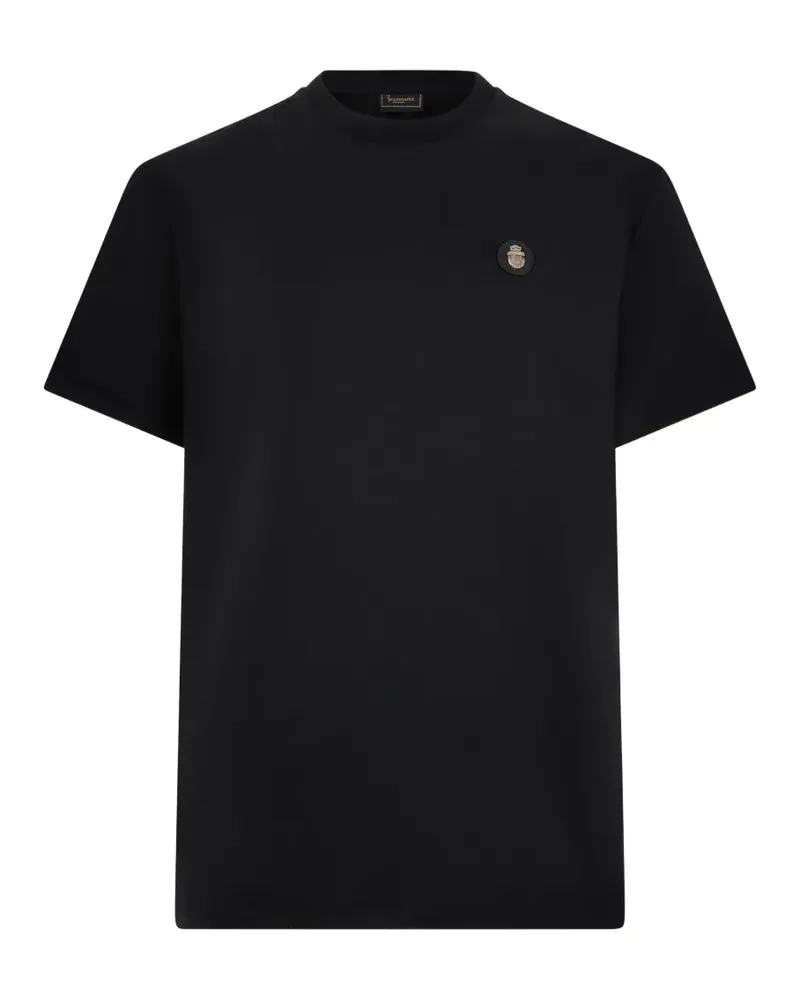 Billionaire T-Shirt mit rundem Ausschnitt - Schwarz Schwarz
