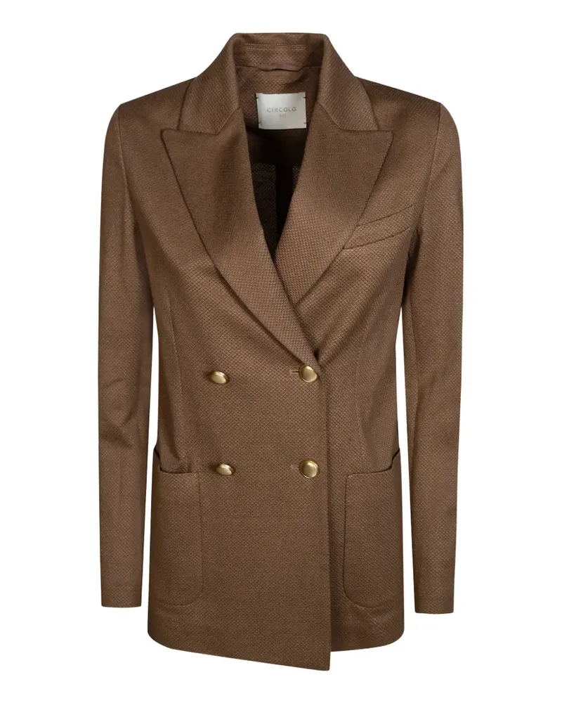 CIRCOLO 1901 Doppelreihiges Sakko - Braun Braun