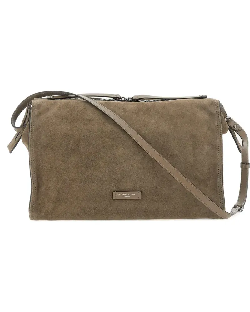 Gianni Chiarini Umhängetasche aus Leder - Braun Braun