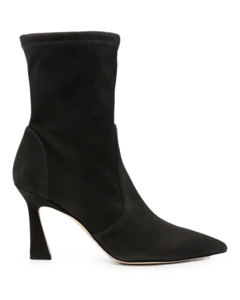 Stuart Weitzman Vinnie pointed-toe ankle boots - Schwarz Schwarz
