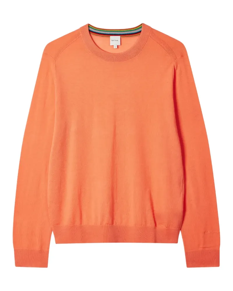 Paul Smith Artist Stripe merino sweater - Orange Orange