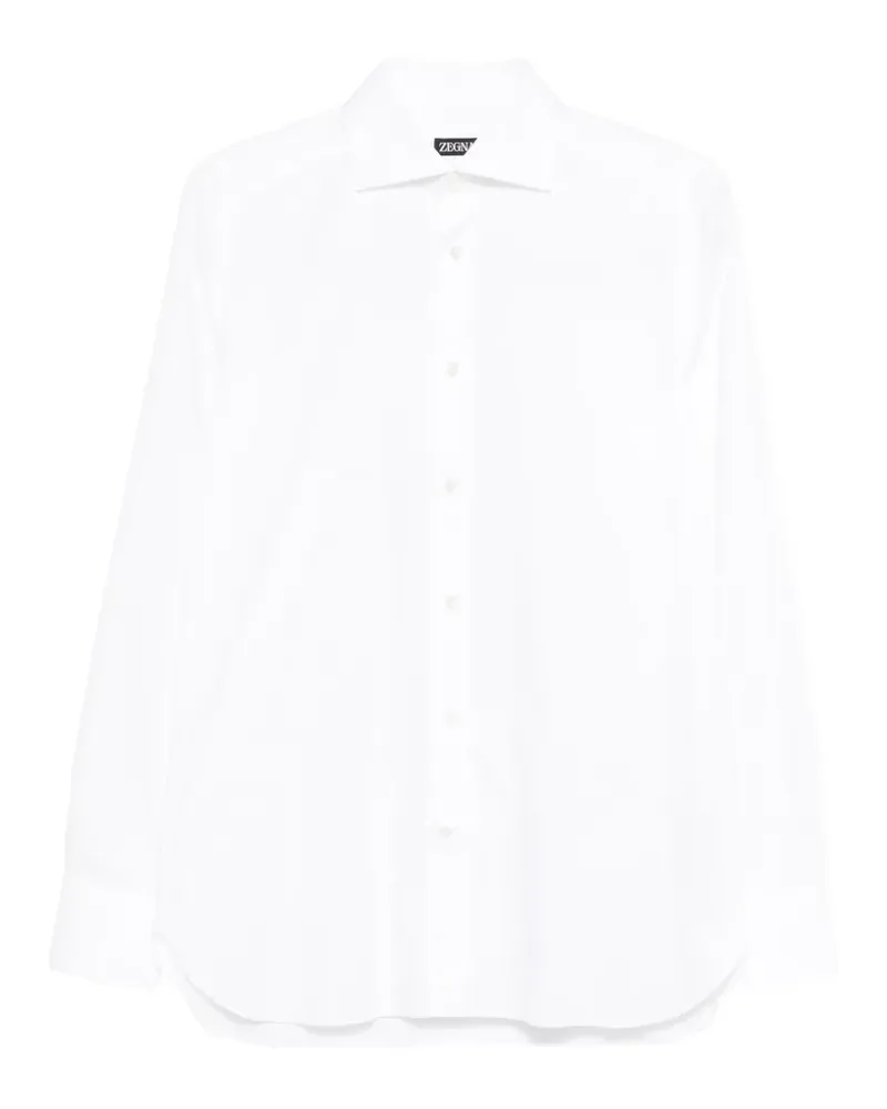 Ermenegildo Zegna long-sleeve shirt - Weiß Weiß