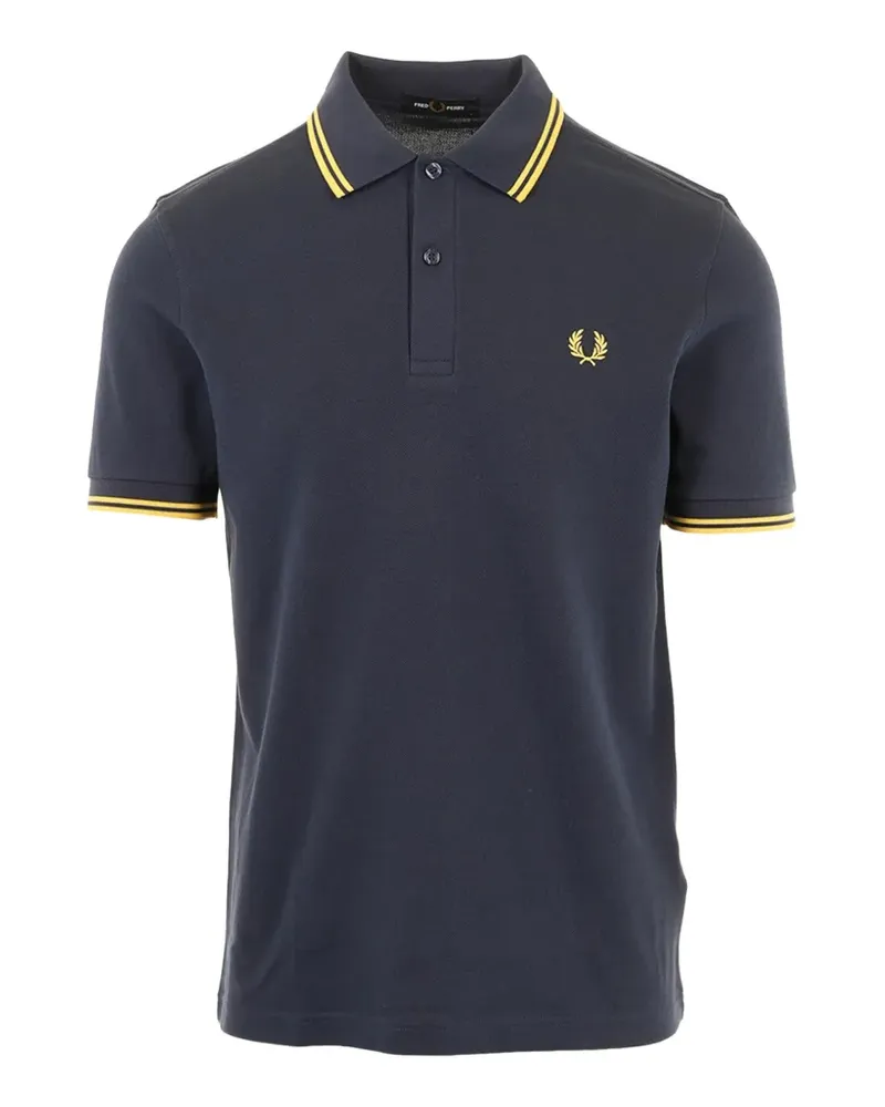 Fred Perry shortsleeved polo - Blau Blau