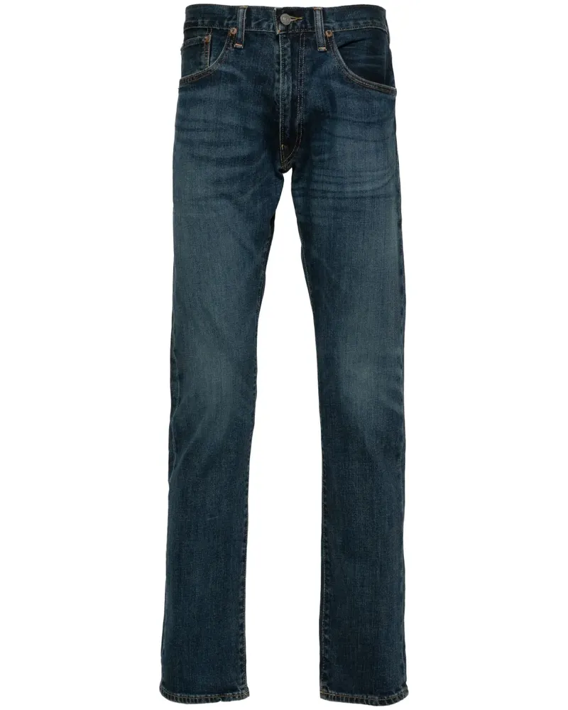 Ralph Lauren Tief sitzende Varick Tapered-Jeans - Blau Blau