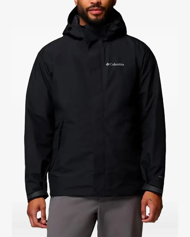 Columbia Sportswear Company Omni-Tech Kapuzenjacke - Schwarz Schwarz