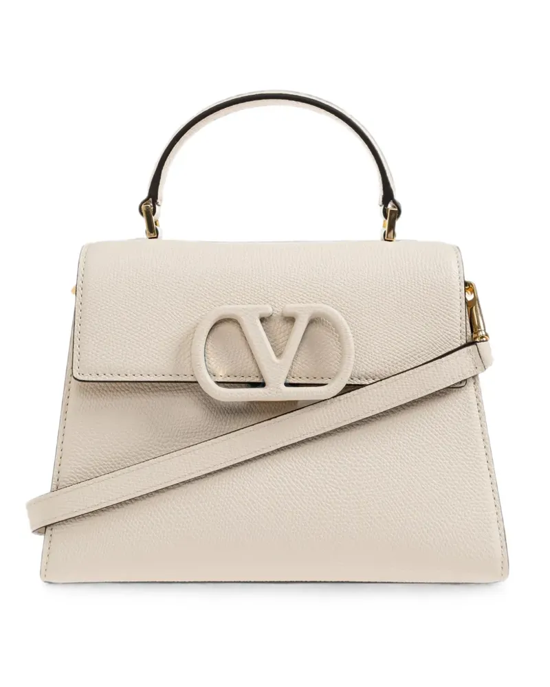 Valentino Garavani Shopper mit V-Logo - Nude Nude