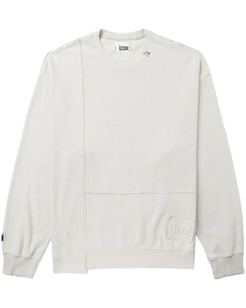 Izzue Asymmetrisches Sweatshirt Grau