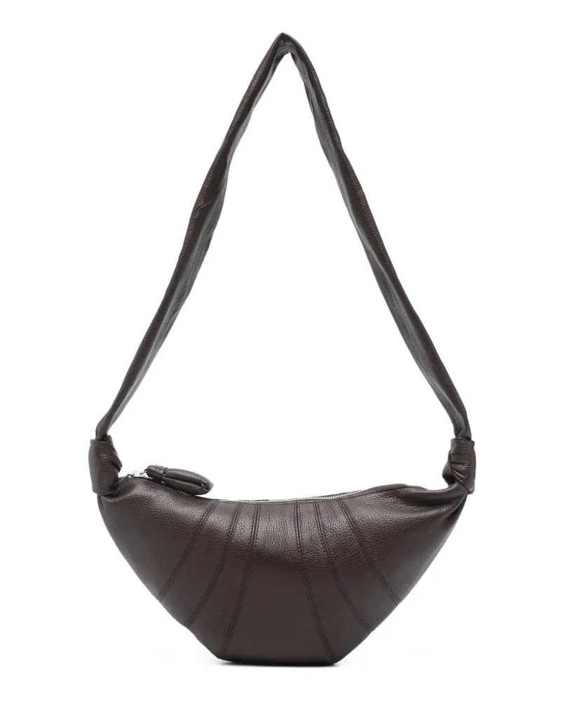 Christophe Lemaire Kleine Croissant Schultertasche - Braun Braun