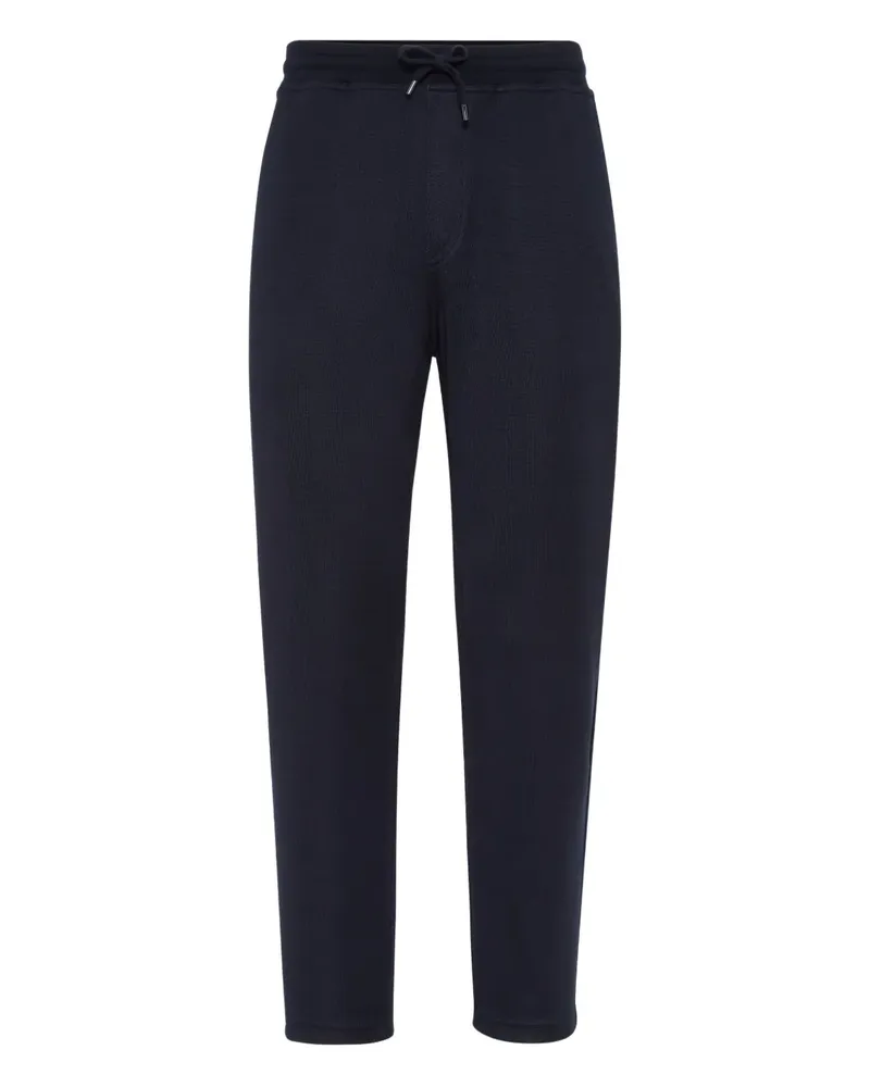 Brunello Cucinelli Jogginghose mit Kordelzug - Blau Blau