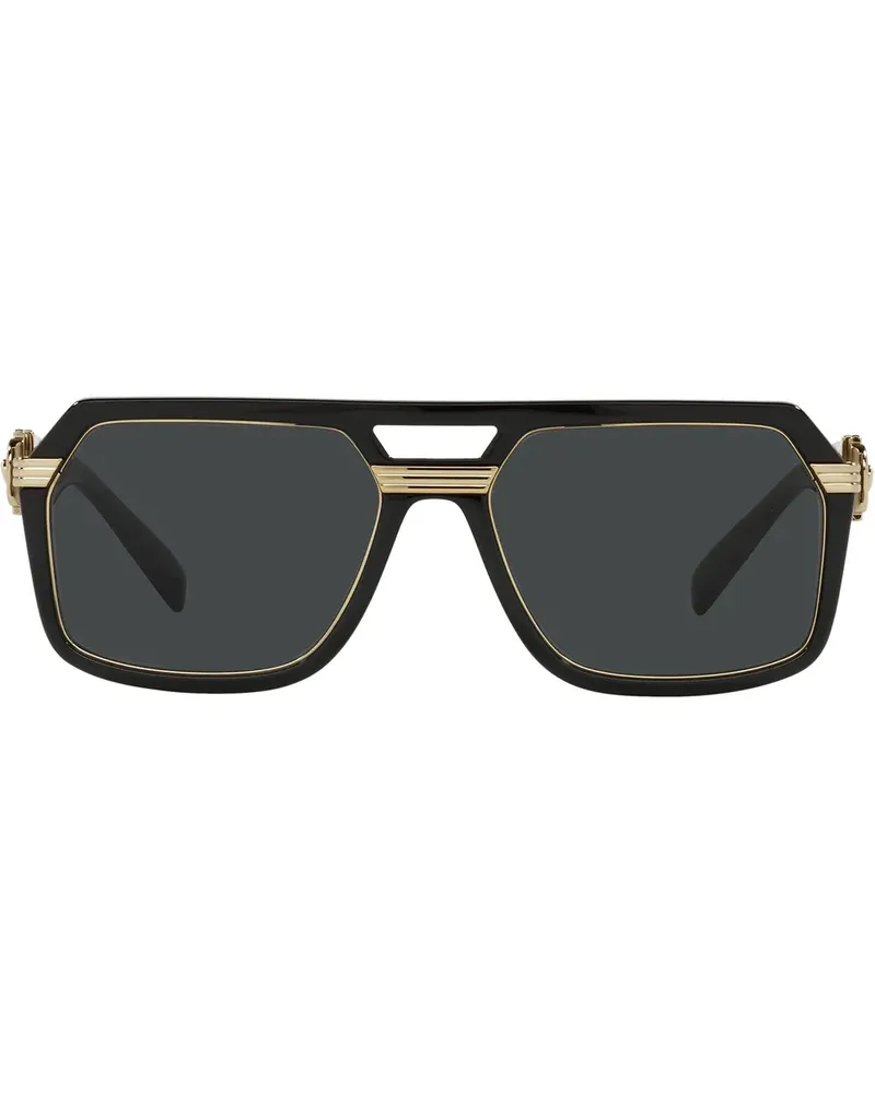 Versace Vintage Icon Pilotenbrille - Schwarz Schwarz