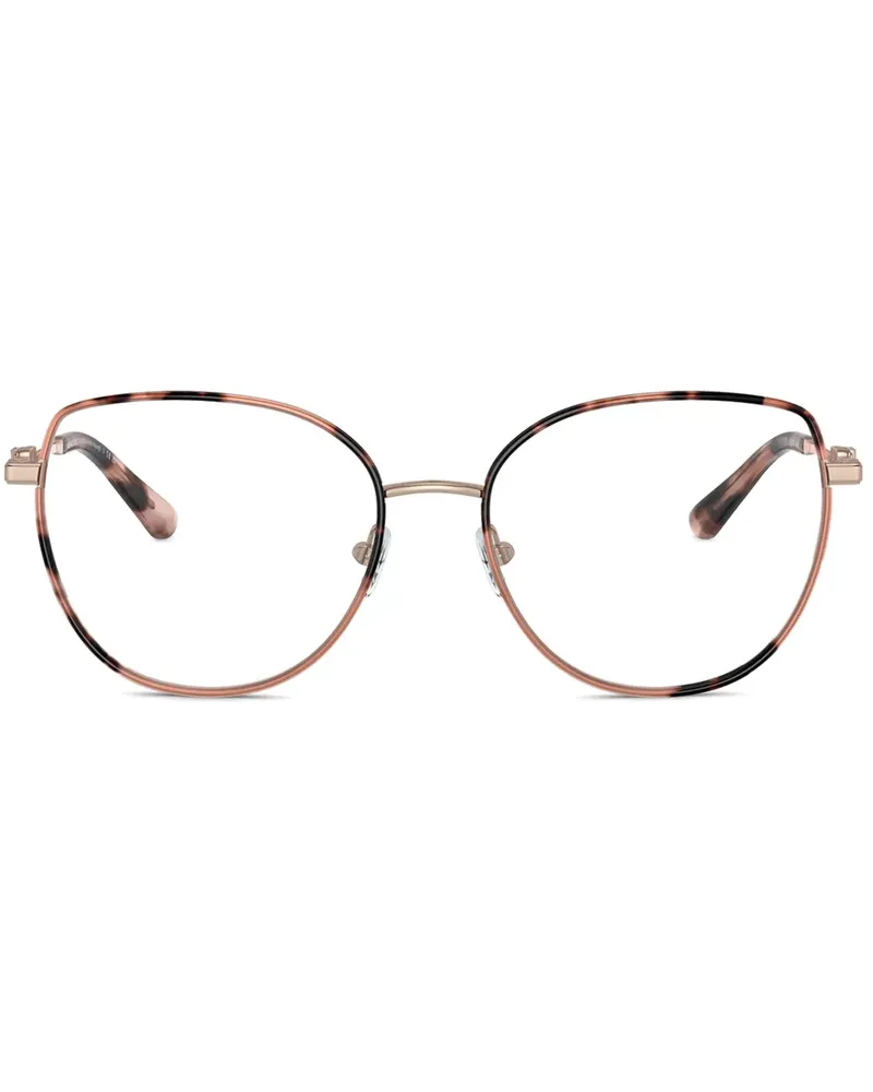 Michael Kors Runde Empire Brille - Gold Gold