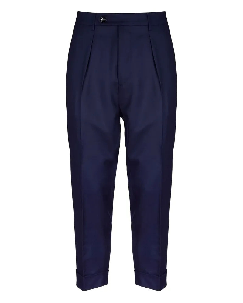 Berwich Chiaia Hose mit Falten - Blau Blau