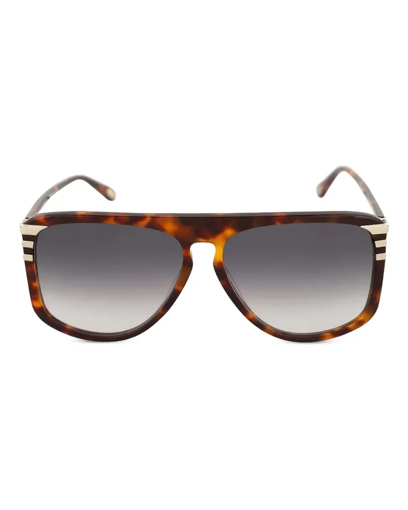 Chloé Sonnenbrille in Schildpattoptik - Braun Braun