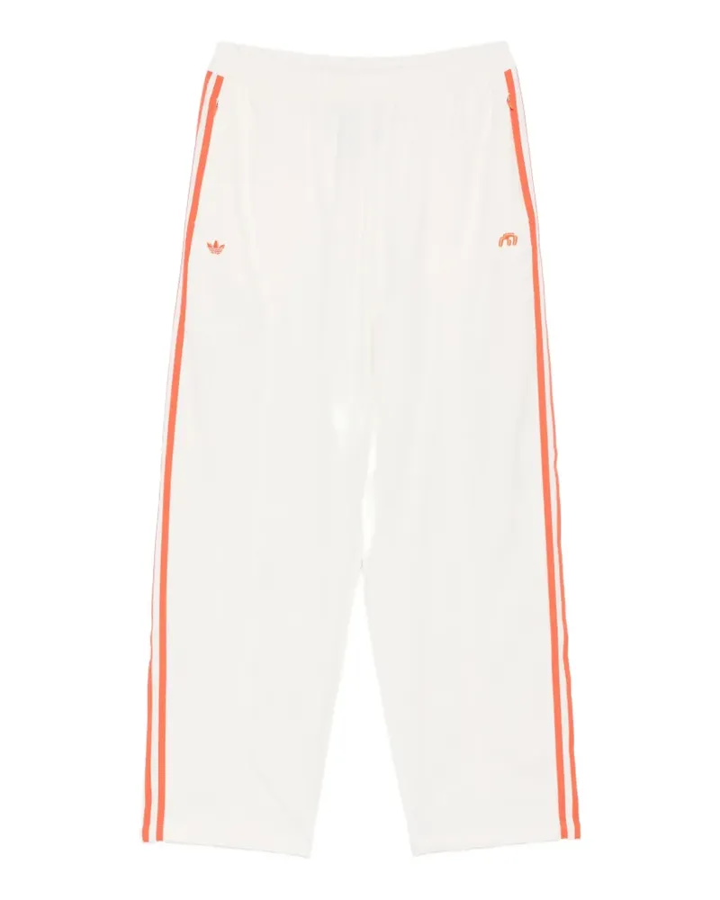 adidas x Miaou Jogginghose mit Logo-Stickerei - Weiß Weiß