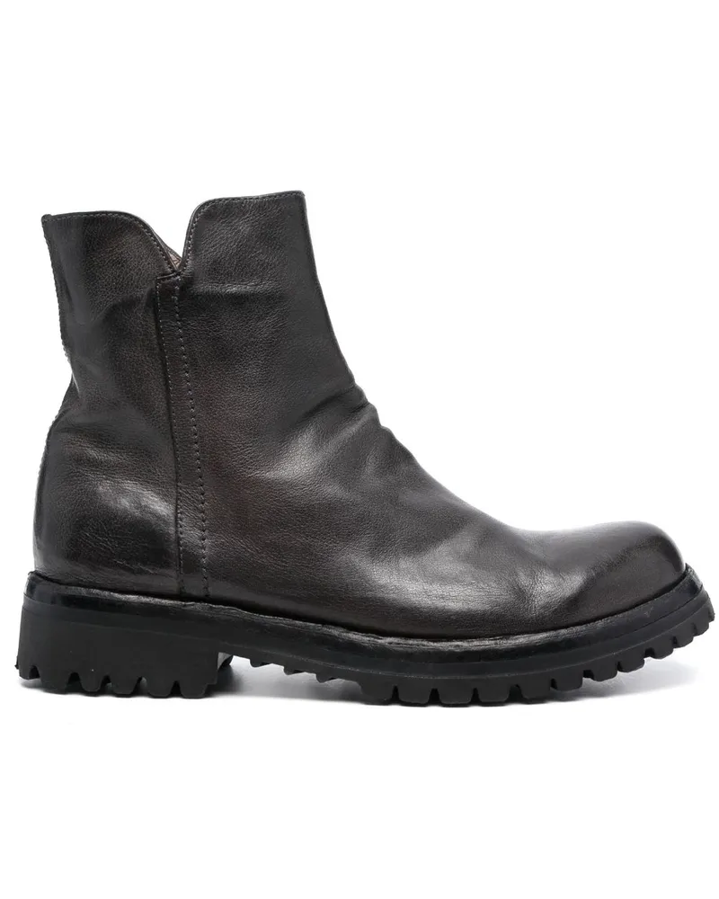 Officine Creative Italia Stiefel mit Reißverschluss - Grau Grau