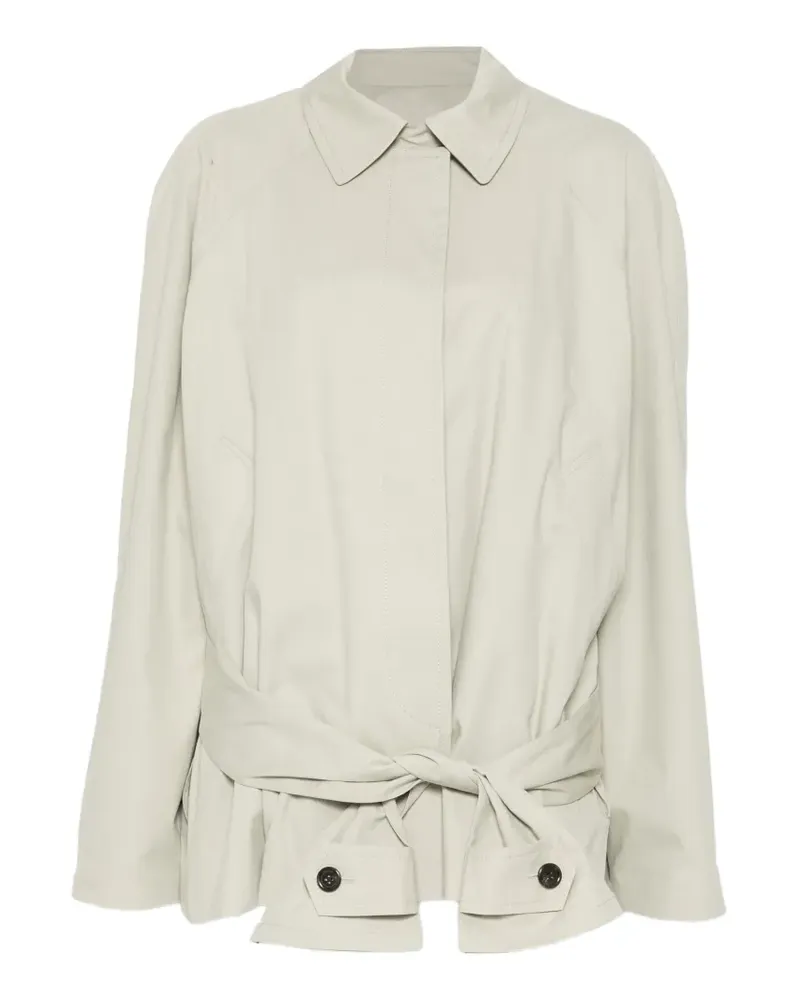 pushBUTTON Wendbare Trenchjacke - Grau Grau