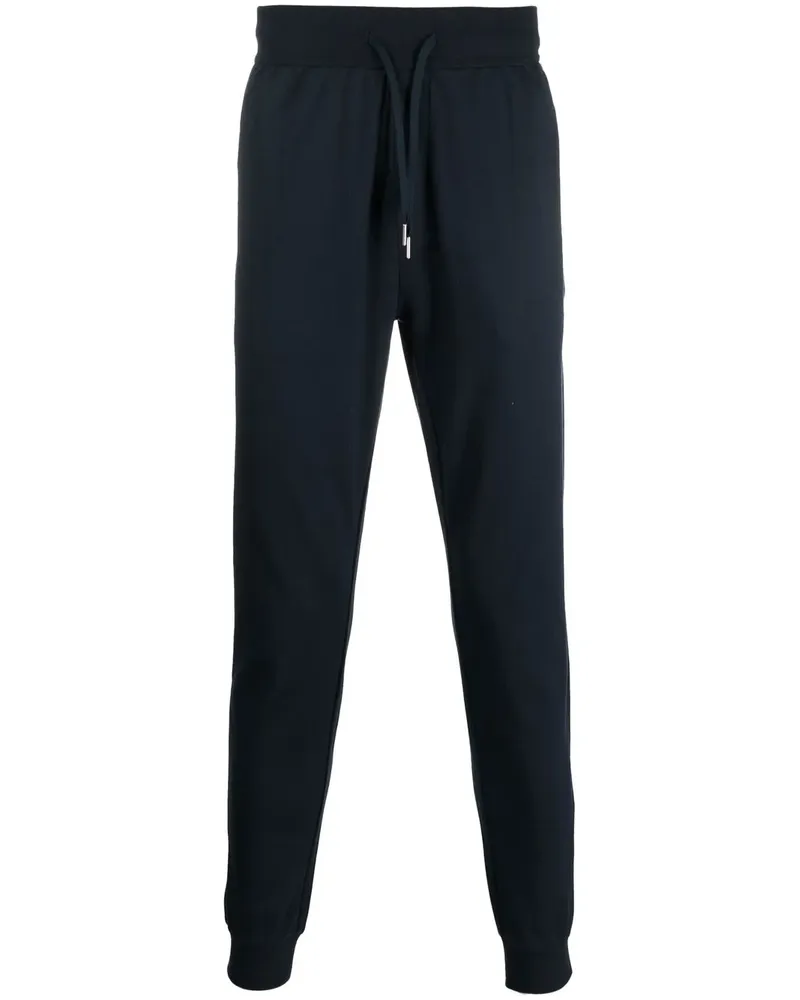 HUGO BOSS Schmal Jogginghose mit Logo-Print - Blau Blau