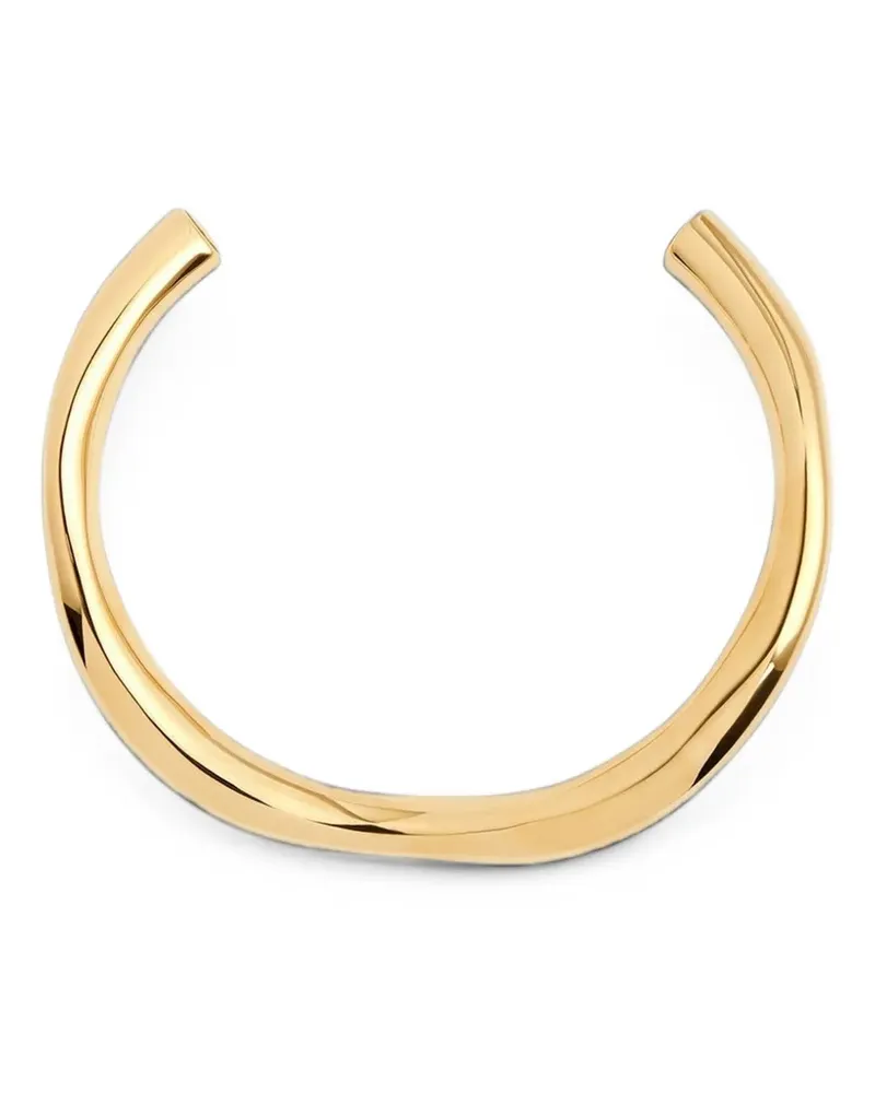 Balenciaga Eisa choker in shiny gold Gold