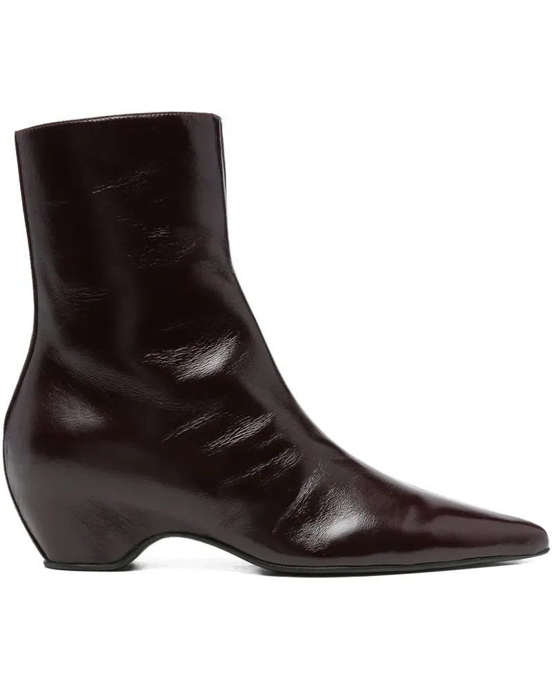 KHAITE Sybil Stiefel 30mm - Rot Rot