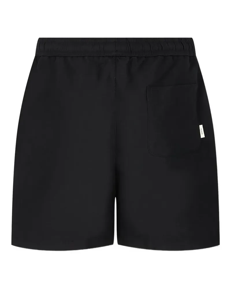 ManOnTheBoon Shorts mit Kordelzug - Schwarz Schwarz